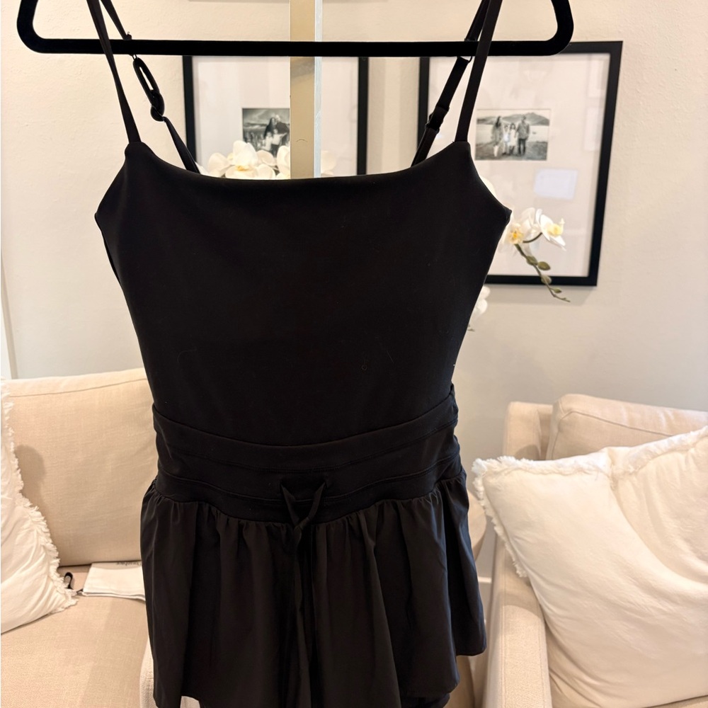 POPFLEX Black Strappy Jumpsuit Romper